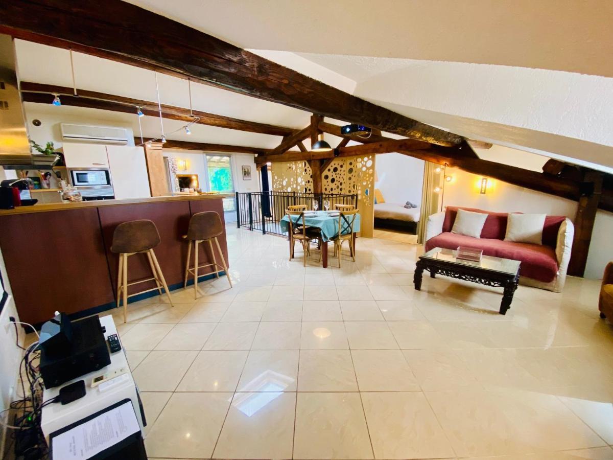 "Gigi" Superbe Loft En Plein Coeur De Sete - Terrasse Apartamento Exterior foto